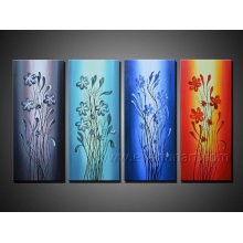 Handpainted Abstract Oil Painting on Canvas for Decor